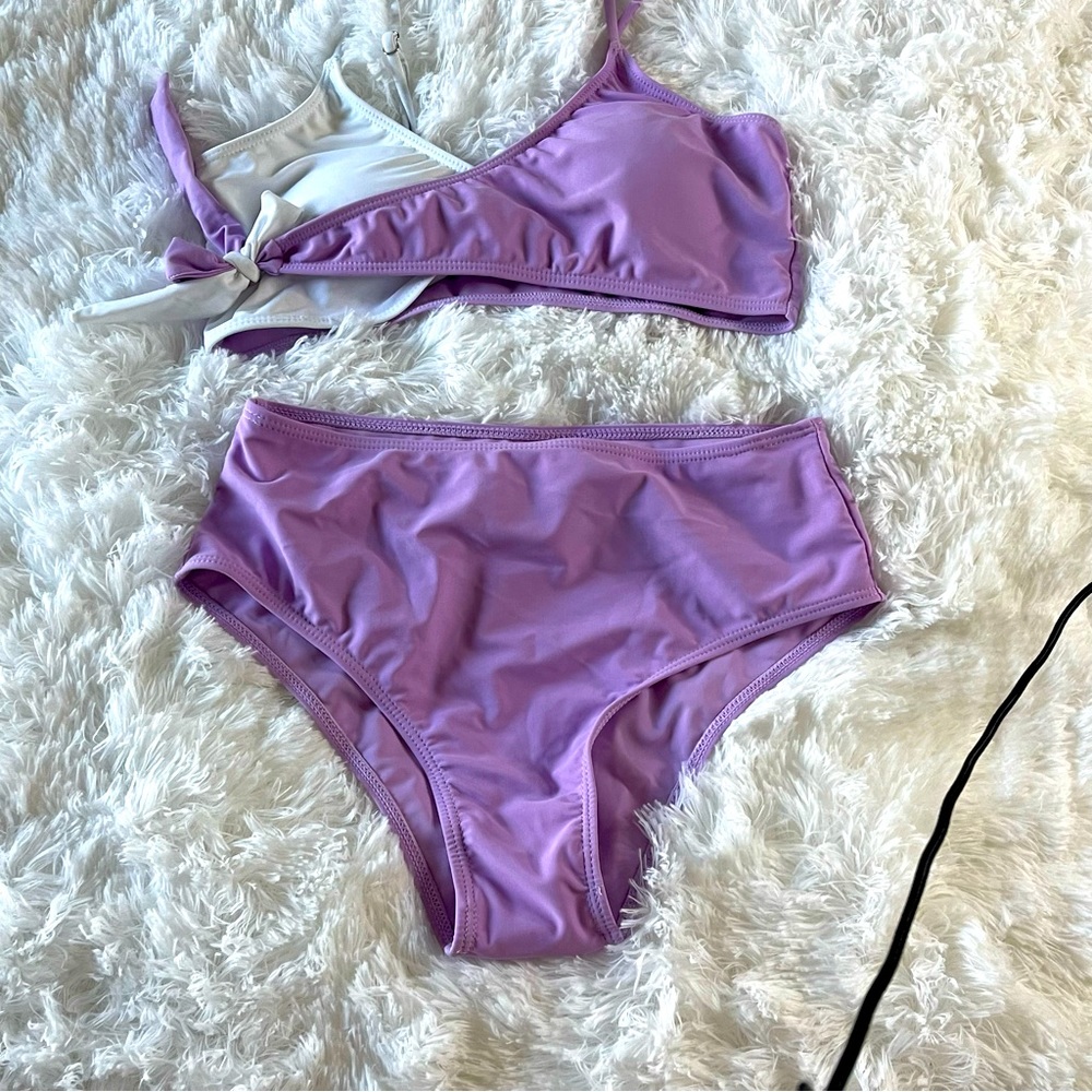 Two tone bikini set